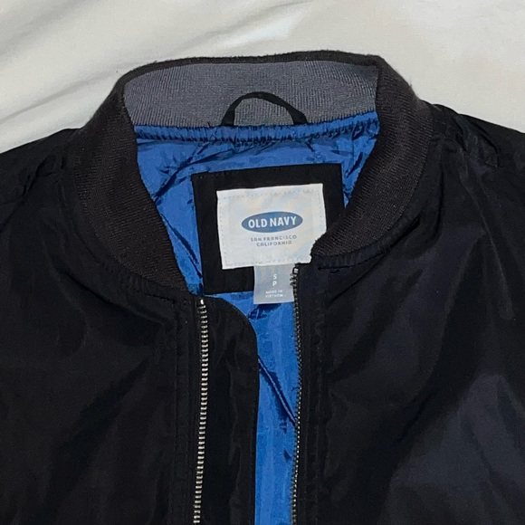 Old Navy Men’s Small Bomber Jacket - Picture 2 of 4